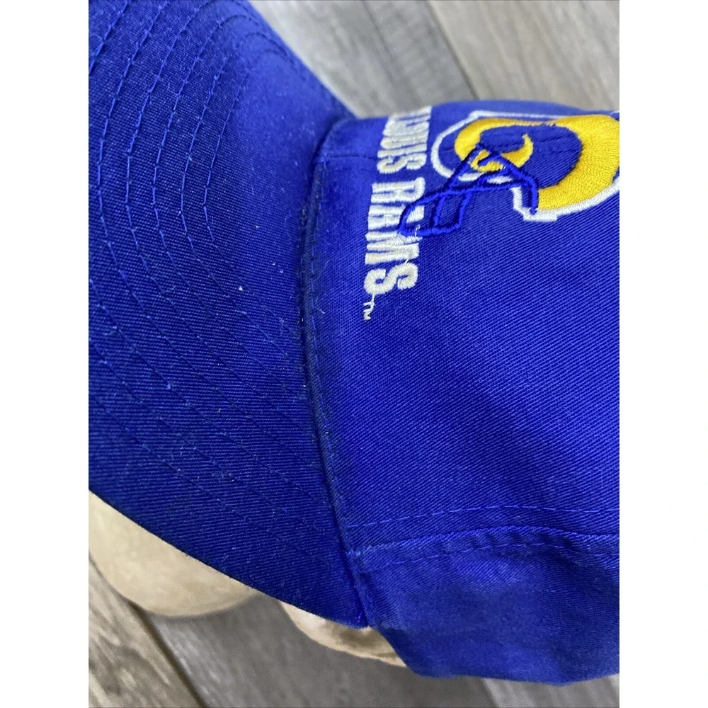 Headmaster St. Louis Rams Snapback Hat Mens Royal‎ Blue NFL Football Vintage Cap